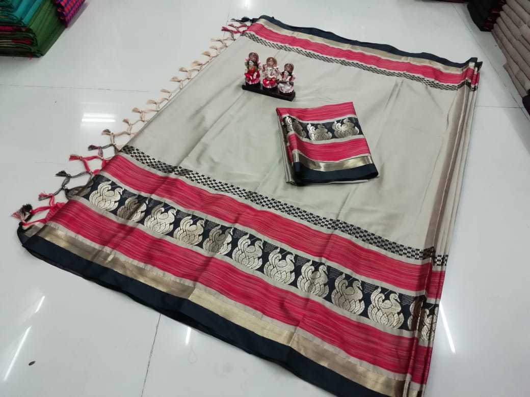 Pure Soft Poly Silk Jacquard Sarees