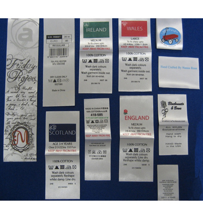 Satin Printed Labels