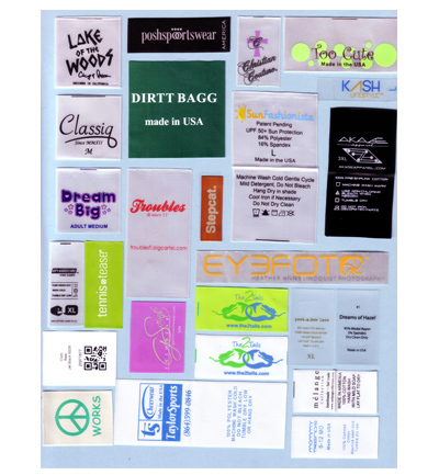 Satin Printed Labels