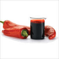 Paprika Oleoresin - Organic Liquid Extract , Red Color In Plastic Bottled Packaging With Capsaicinoids And Scoville Heat Units