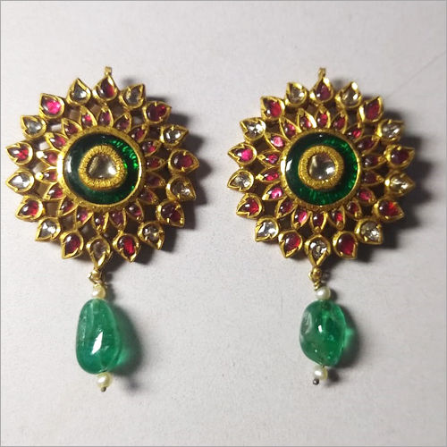 Antique Kundan Ear Tops