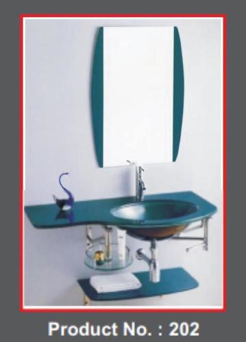 Glass Wash Basin Installation Type: Wall Mounted