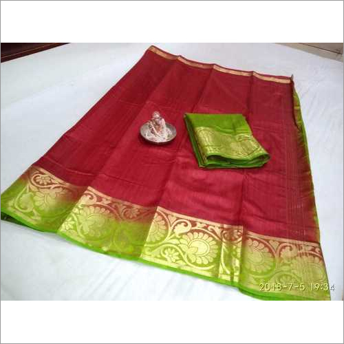 Printed Kanchipuram Saree