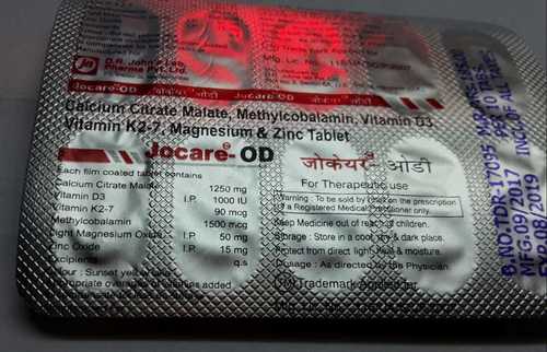 Vitamin D3 Tablets Methylcobalamin Magnesium Zinc Tablets General Medicines