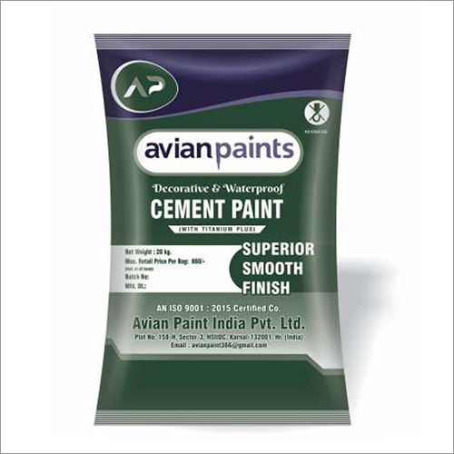 Waterproof Cement Paint at Best Price in Karnal, Haryana Avian Paint