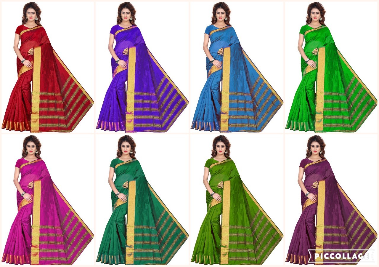 New Soft Cotton Silk Saree