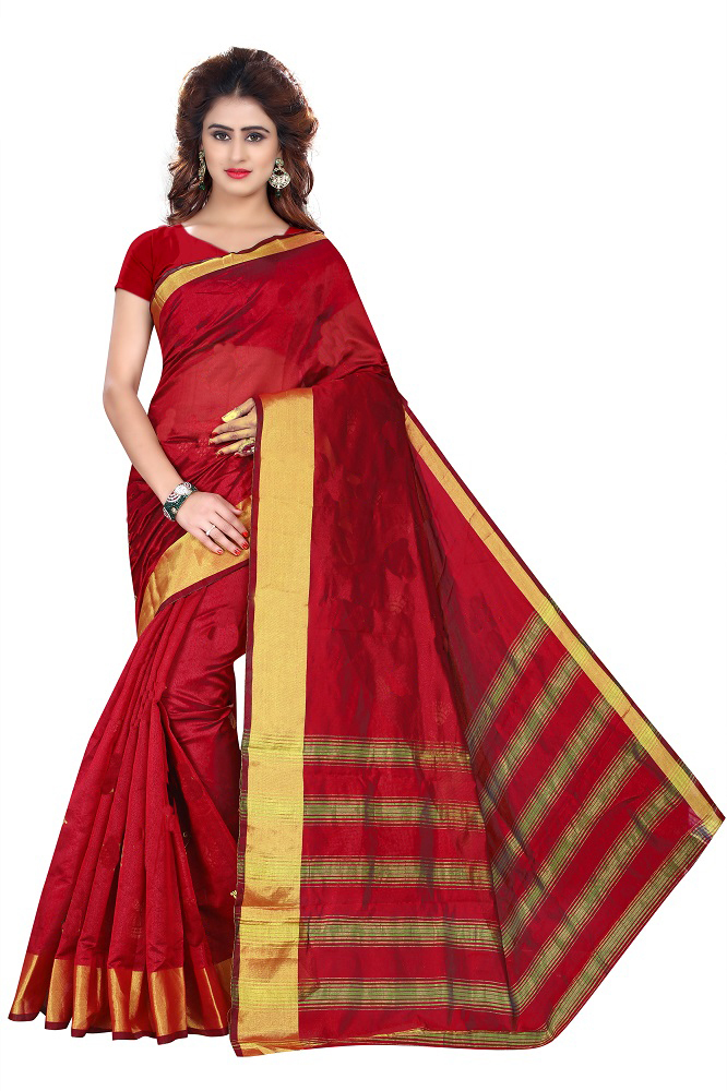 New Soft Cotton Silk Saree