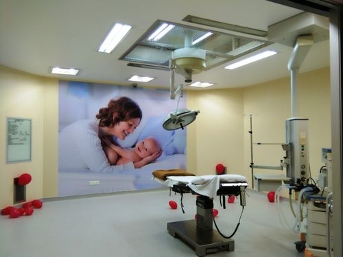 High pressure laminate Operation theatre