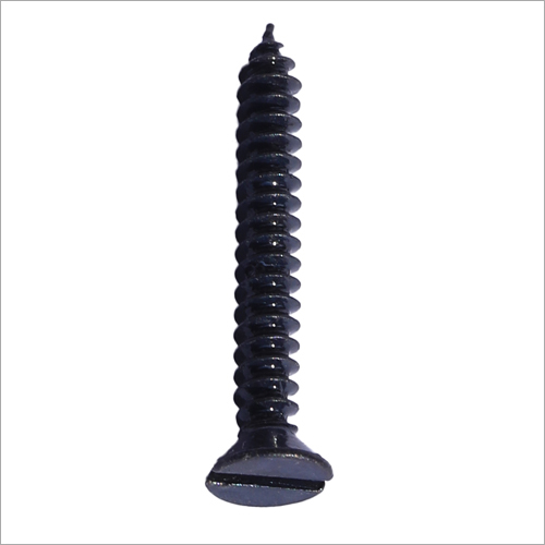 Black Oxide Finish Wood Screw