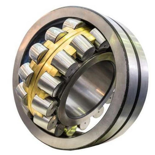Spherical Roller Bearing - Stainless Steel, Single Row, Silver - Taper Roller Bearing with Thrust Ball Bearing Type, Flanged Bushes