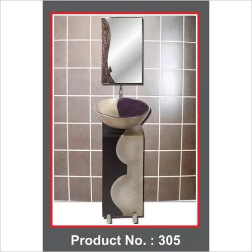 Cream Glass L Bend Full Set
