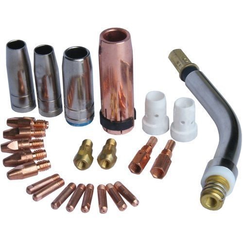 MIGS & TIGS Accessories - Stainless Steel 2.3mm Thickness Silver Color | Ideal for MIG Welding Torch Use