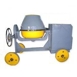 Semi Automatic Concrete Mixer - Steel Construction, Gray Finish | 1 Year Warranty, High Corrosion Resistance, Manual Control System, Durable Performance