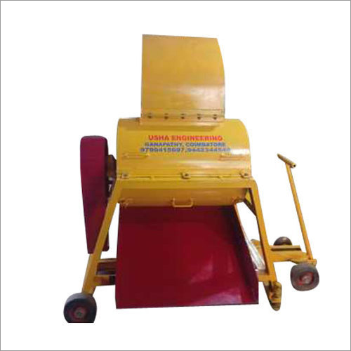 Industrial Soil Crushing Machine - Color: Yellow