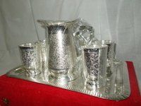 Handmade Silver Plated Pure Brass Lemon Set