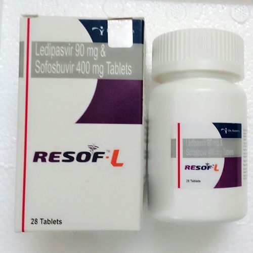 RESOF L SOFOSBUVIR AND LEDIPASVIR 400MG TABLETS