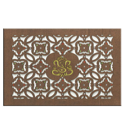 Wedding Card Cutting