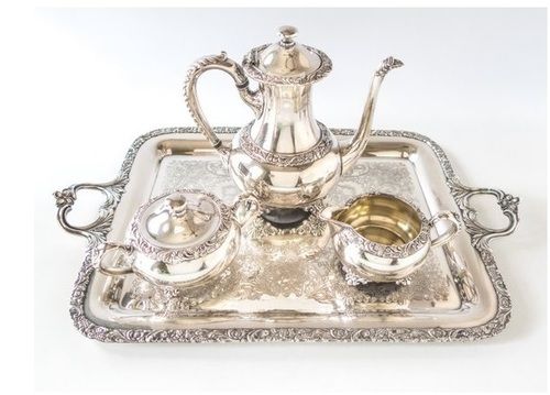 Vintage Silver Plate Tea Set