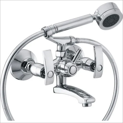 BRASS WALL MIXER WITH CRUTCH