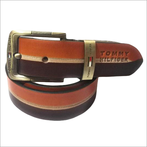 Mens  Leather Casual Belt