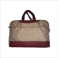 Jute Canvas Bag - Jute Material,  Customizable Size & Color Options, Maroon, Zipper Top Closure For Easy Carrying & Trendy Design