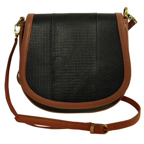 Women Leather Sling Crossbody Shoulder Bag