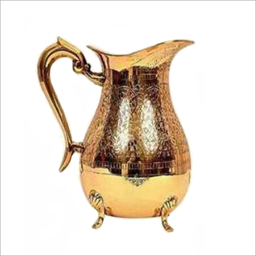 Golden Brass Water Jug