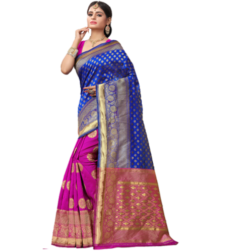 Six Color Silk Saree