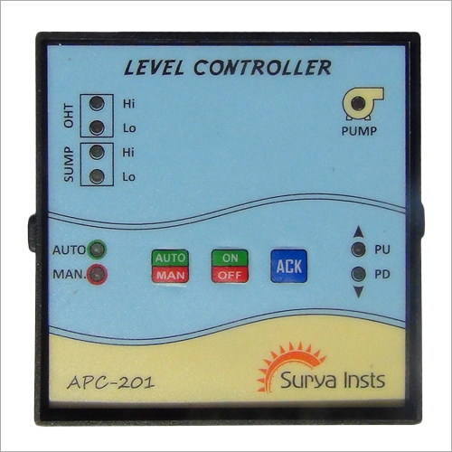 Level Controller - ABS Plastic 100x100mm 12V DC | Accurate Sensing 3-Point Sensors Relay Output Pump Control