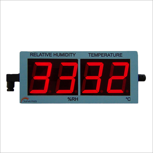 2 inch Jumbo Display - Plastic, 10x5x3 cm, Red LED | Clear Vision, Durable Build, Weatherproof, High Visibility