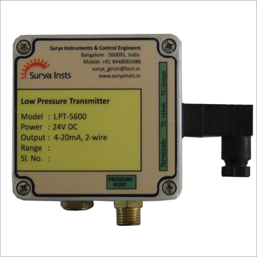 Low Pressure Transmitter