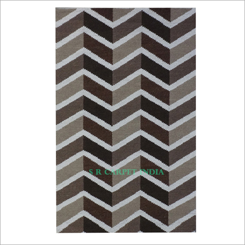 Handloom Designer Woven Kilim Durries Backing Material: -