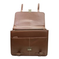 Leather Briefcase Office Bag For Men