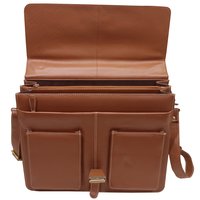 Men Leather Office Bag Briefcase