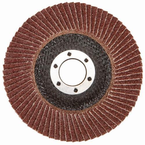 Flap Wheels & Disc - Fiberglass Backing Plates , Brown Color, Highly Dense Overlapped Cross Pad, Ideal for Deburring and Finishing Applications
