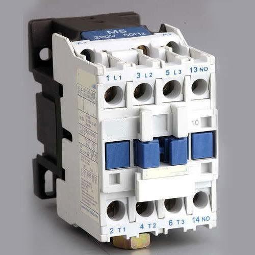 Contactor - Carbon Steel, 3.2 Millimeter Thickness | White Design, Overload Protection for High-Power Loads