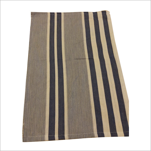 Black & Cream Cotton Table Mat