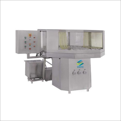Semi Automatic Bottle Washing Machine