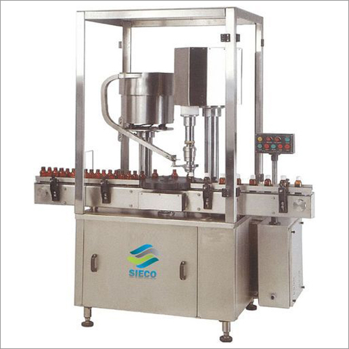 Single Head Screw Cap Sealing Machine