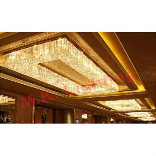 Crystal Rectangular Chandelier