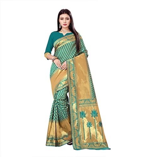 Green Silk Saree
