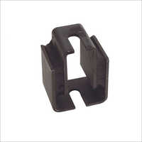Double U Shear Mount - Rubber, 1-10mm Thickness | Shock & Vibration Isolation, Lightweight, Durable, 50-70 Shore A Hardness, Black Color