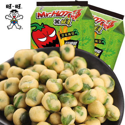 WANT-WANT Mr.HOT Bean Snacks