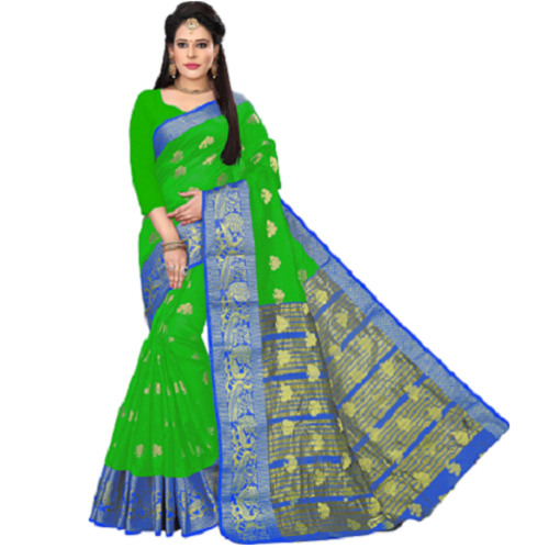 Green Handloom Silk Saree