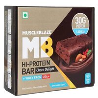 Muscleblaze Hi-protein Bar (30g Protein), 6 Piece(s)/pack Choco Delight