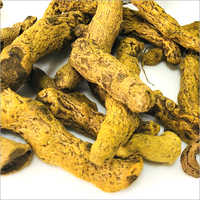 Oranges Yellow Dry Turmeric Finger