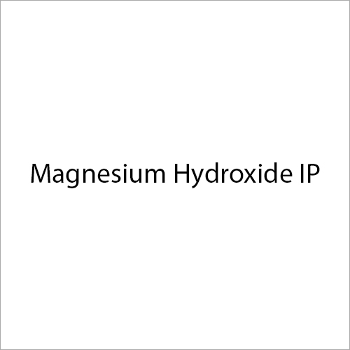 Magnesium Hydroxide IP By PAR DRUGS AND CHEMICALS LIMITED