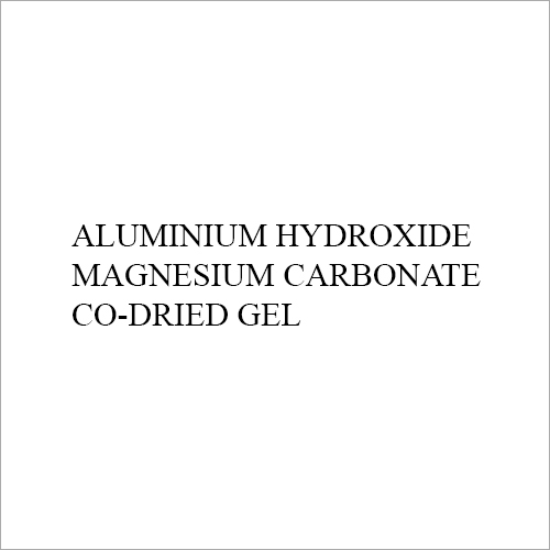 Aluminium Hydroxide Magnesium Carbonate Co-Dried Gel