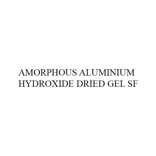 Amorphous Aluminium Hydroxide Dried Gel SF