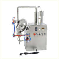 Tablet Coating Pan - Stainless Steel, Oil-immersed Gearbox, Variable Pulley For R.p.m Control | Cost-effective, Durable Coating, Efficient Operation